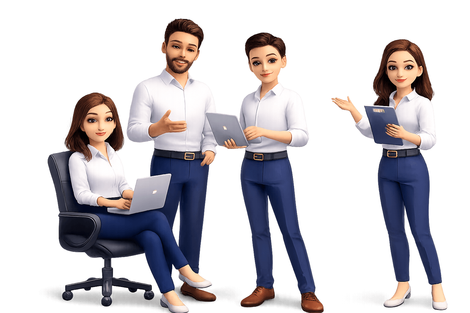 Finance Team Illustration